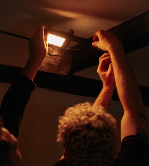 LED lighting installation